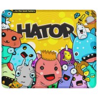 Covoraș pentru mouse Hator Tonn EVO S L.E. Multicolor 290 x 240 x 3 mm
