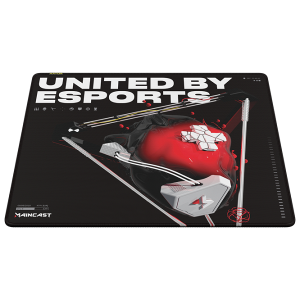 Covoraș pentru mouse Hator Tonn eSport L MAINCAST edition Multicolor 500 x 420 x 4 mm photo 2