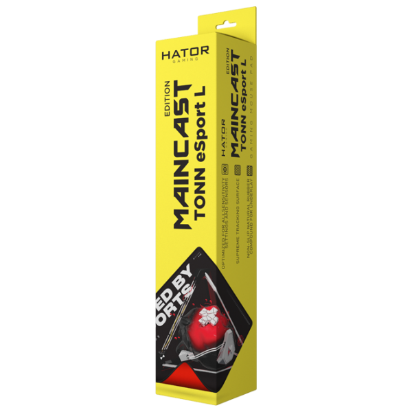 Covoraș pentru mouse Hator Tonn eSport L MAINCAST edition Multicolor 500 x 420 x 4 mm photo 4