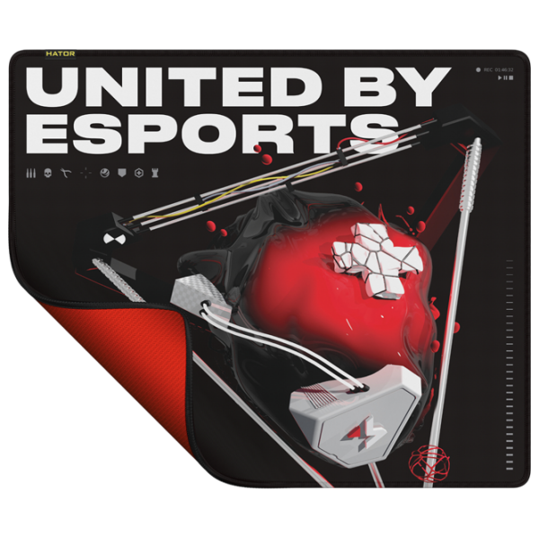Covoraș pentru mouse Hator Tonn eSport L MAINCAST edition Multicolor 500 x 420 x 4 mm photo 5
