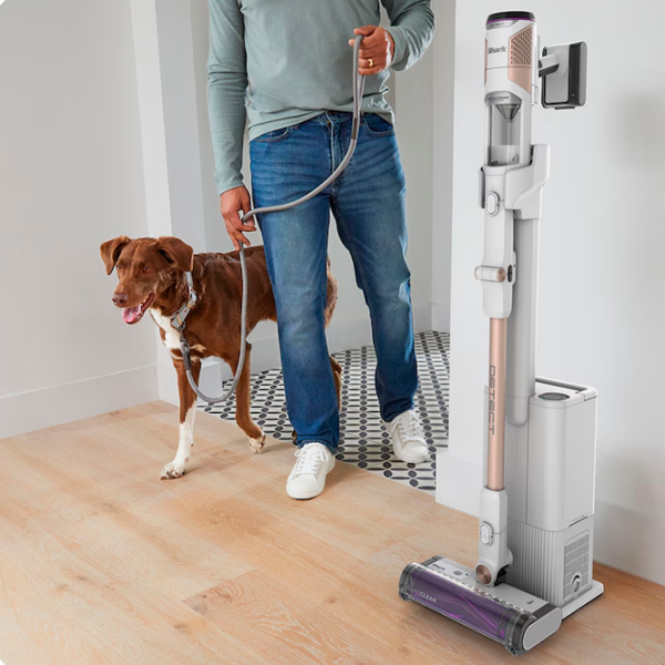 Вертикальный пылесос Shark Detect Clean & Empty Pet Белый 240 Вт | Сухая | Контейнер | 0.42 л photo 8