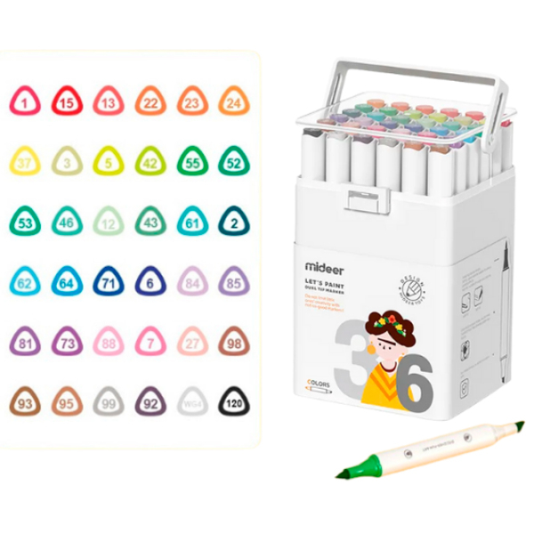 Set de creație Mideer String Art MD4184 Multicolor Pentru copii, 3+ photo 2