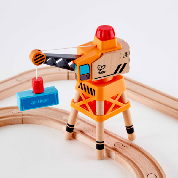 Поезд Hape Грузовой поезд с краном E3732
Разноцветный
Разноцветный  photo 5