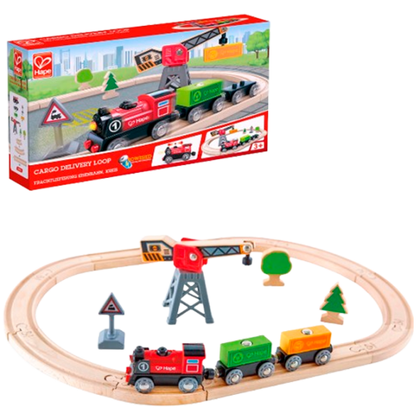 Tren Hape Tren livrare de mărfuri E3731
Multicolor
Multicolor  photo 1