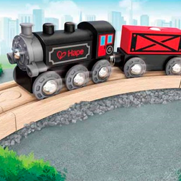 Поезд Hape Tren marfar E3717
Разноцветный
Разноцветный  photo 7