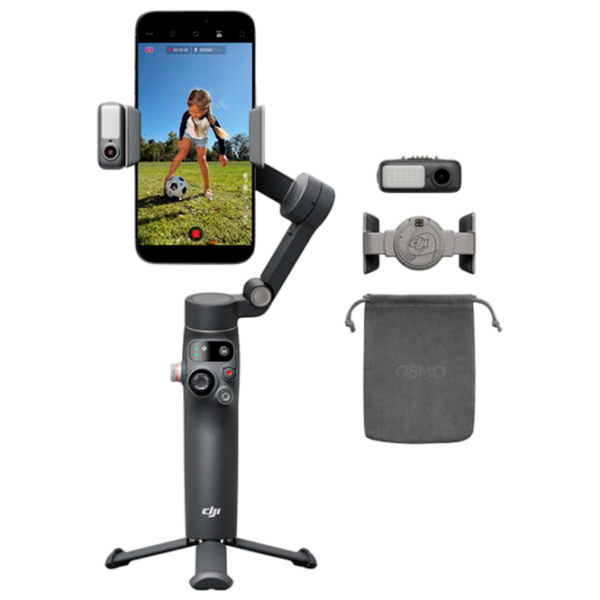 Stabilizator DJI Osmo Mobile 8 Black Bluetooth / Black photo 1