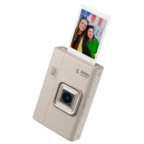 Фотоаппарат FujiFilm Instax Mini LiPlay+ + Body Компактный Бежевый CMOS, , f/2.0 photo 3
