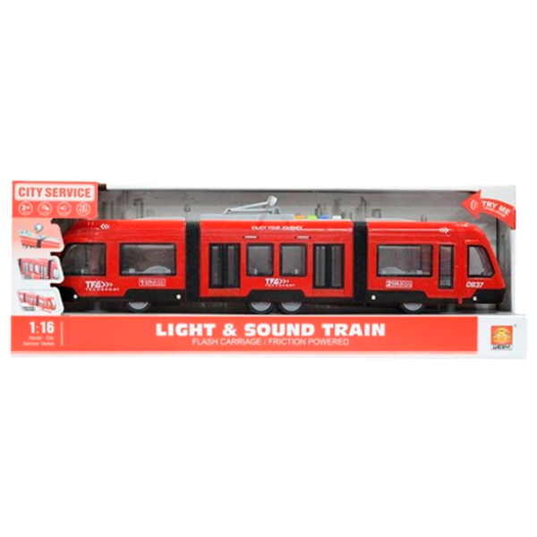 Tren Wenyi Tramvai cu fricțiune WY930A
Black
Red  photo 1