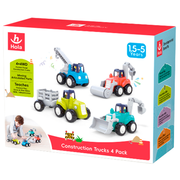 Комплект машин Hola Toys HA7906 Разноцветный
Разноцветный  photo 4