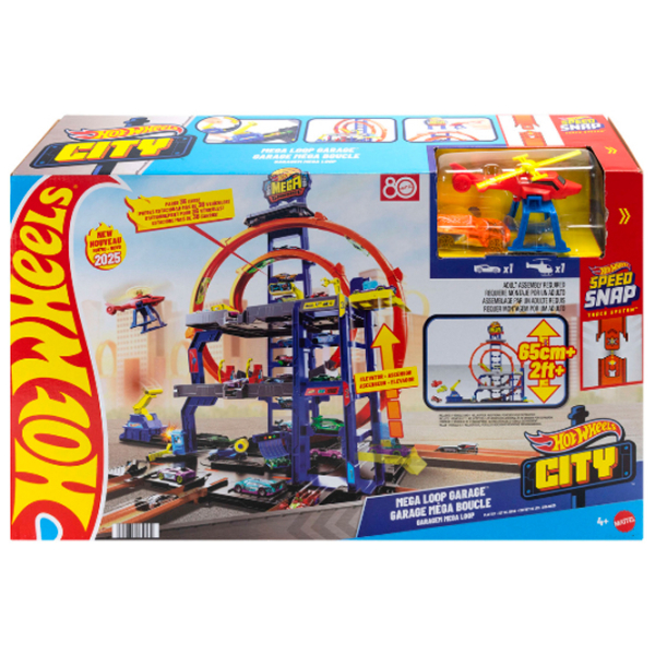 Комплект машин Hot Wheels Mега-гараж с петлёй JBM74
Разноцветный
Разноцветный  photo 3
