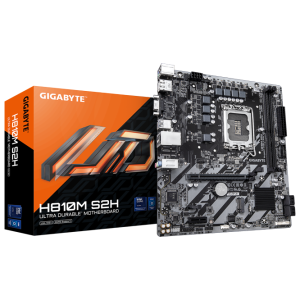 Материнская плата Gigabyte H810M S2H mATX  photo 2