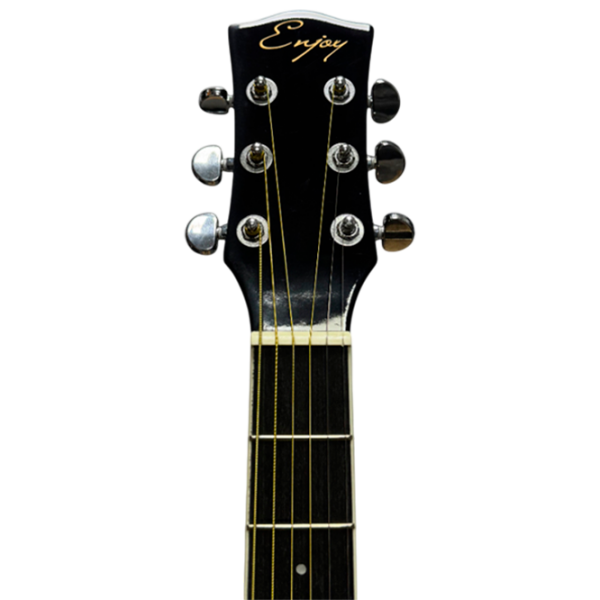 Chitară electro-acustică Enjoy E41-DDL CE BK Black Dreadnought, 4/4 photo 4