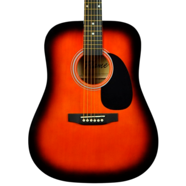 Chitară acustică Flame FG229-41 SB Sunburst Dreadnought, 4/4 photo 4