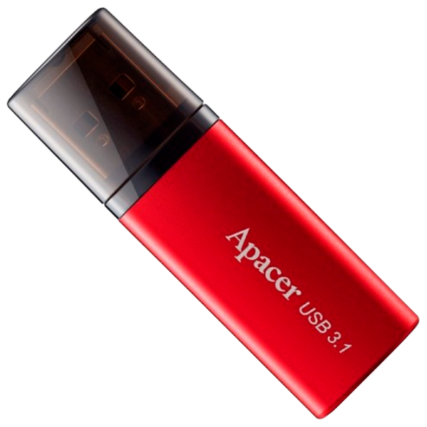 USB Flash Apacer AH25B 128 GB Red USB 3.1, Plastic photo 1