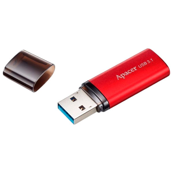 USB Flash Apacer AH25B 128 GB Red USB 3.1, Plastic photo 2