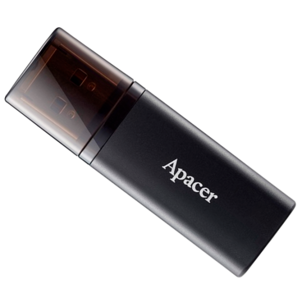USB Flash Apacer AH25B 128 GB Black USB 3.1, Plastic photo 1