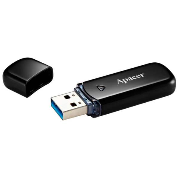 USB Flash Apacer AH355 128 GB Black USB 3.1, Plastic photo 5