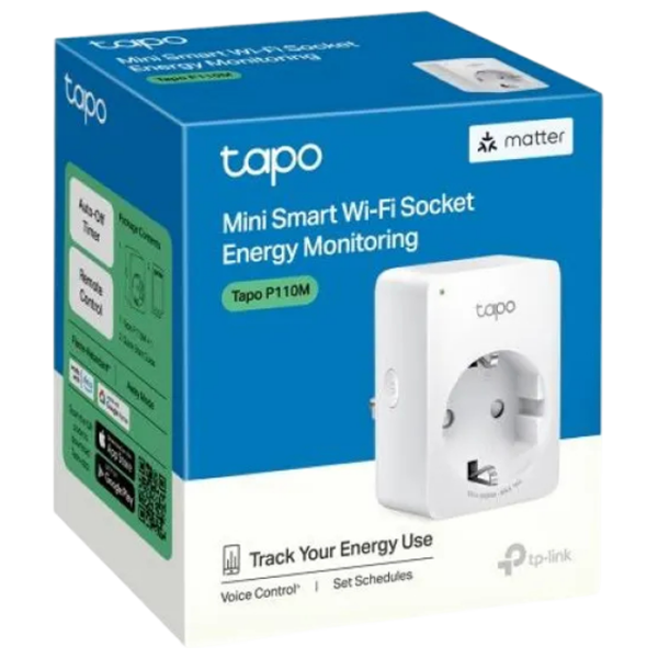 Smart priza TP-Link Tapo P110M Белый  photo 3