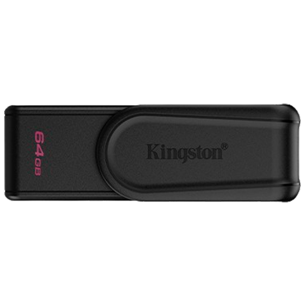 Флэшка USB Kingston DataTravel Exodia S 64 ГБ Черный USB 3.2, Пластик photo 1