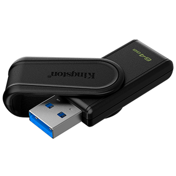 Флэшка USB Kingston DataTravel Exodia S 64 ГБ Черный USB 3.2, Пластик photo 3