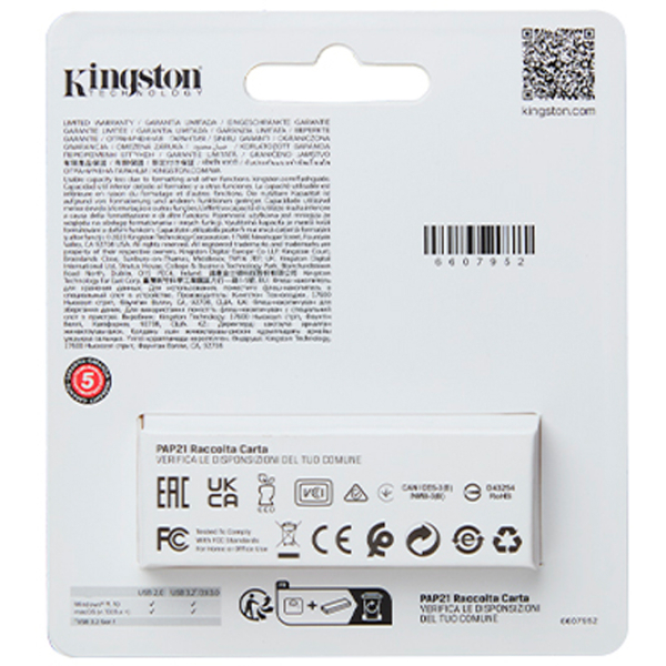Флэшка USB Kingston DataTravel Exodia S 64 ГБ Черный USB 3.2, Пластик photo 4