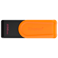 USB Flash Kingston DataTravel Exodia S 256 GB Black USB 3.2, Plastic
