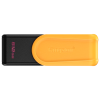 USB Flash Kingston DataTravel Exodia S 512 GB Black USB 3.2, Plastic