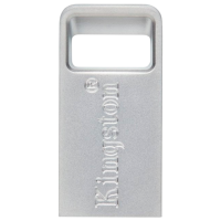USB Flash Kingston DataTraveler Micro G2 256 GB Silver USB 3.2, Metal
