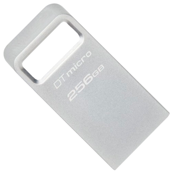 USB Flash Kingston DataTraveler Micro G2 256 GB Silver USB 3.2, Metal photo 2