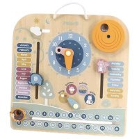 Настольная игра VIGA Calendar & Clocks Развитие, 3+