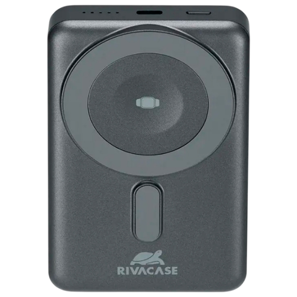 Power Bank 10000 мАч RivaCase VA2608 (20 Вт) Серый  photo 3