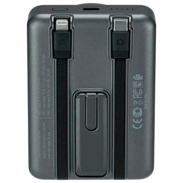 Power Bank 10000 мАч RivaCase VA2608 (20 Вт) Серый  photo 7