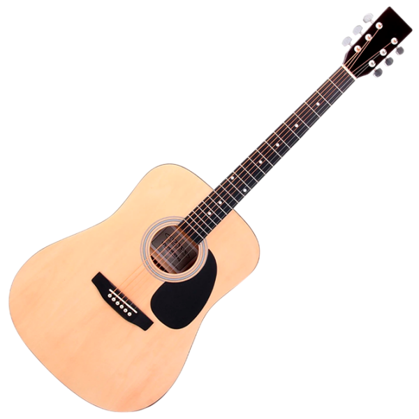 Chitară clasică Classic Cantabile WS-10 Natural Dreadnought, 4/4 photo 3
