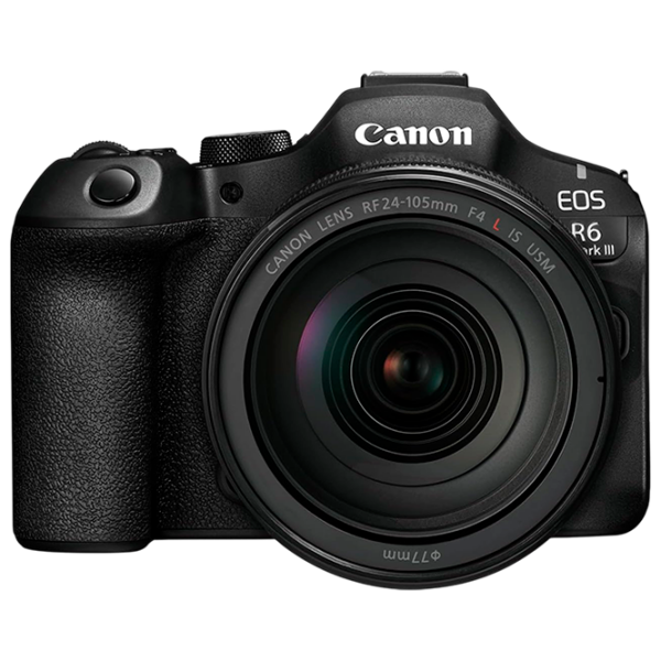 Cameră foto Canon EOS R6 Mark III & RF 24-105mm f/4 L IS USM KIT + RF 24-105 mm F/4 L IS USM Kit Black CMOS, 32.5 MP, f/4 photo 1