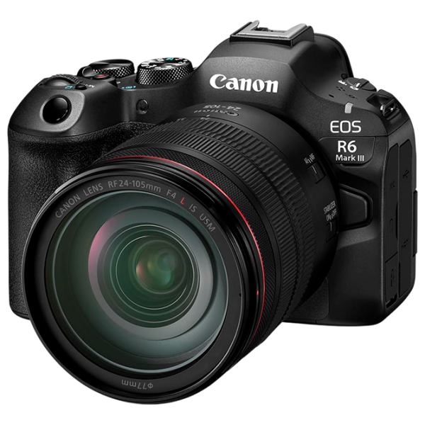 Cameră foto Canon EOS R6 Mark III & RF 24-105mm f/4 L IS USM KIT + RF 24-105 mm F/4 L IS USM Kit Black CMOS, 32.5 MP, f/4 photo 2