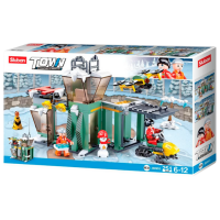 Constructor Sluban Snowfield Rescue Green Numărul de piese 251, 6+