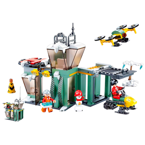 Constructor Sluban Snowfield Rescue Green Numărul de piese 251, 6+ photo 3