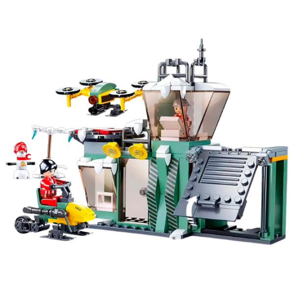 Constructor Sluban Snowfield Rescue Green Numărul de piese 251, 6+ photo 5