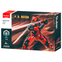 Constructor Sluban Robot Ninja Red Numărul de piese 554, 6+