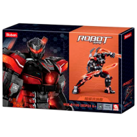 Constructor Sluban Robot Hoinarul obscur Black Numărul de piese 585, 6+