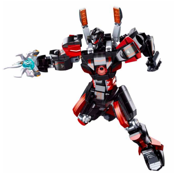 Constructor Sluban Robot Hoinarul obscur Black Numărul de piese 585, 6+ photo 5