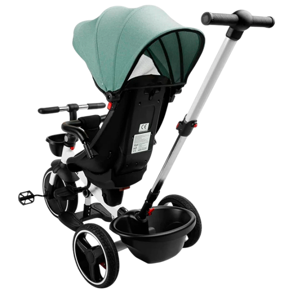 Triciclu Caretero Dash Green  Metal / Pentru copii photo 5