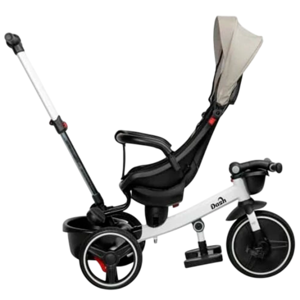 Triciclu Caretero Dash Gray  Metal / Pentru copii photo 3