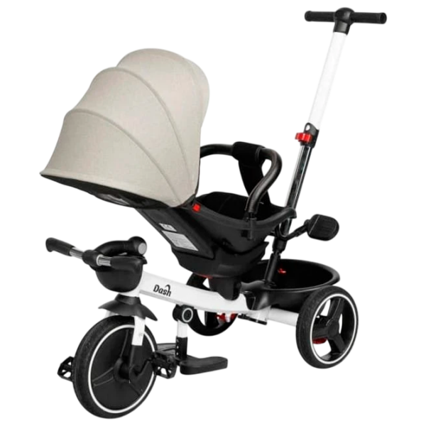 Triciclu Caretero Dash Gray  Metal / Pentru copii photo 4