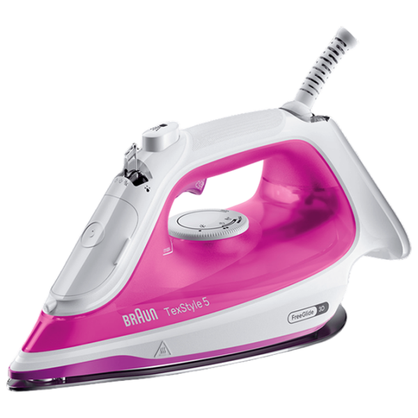 Fier de călcat Braun SI5225PU Pink 2500 W, 50 g/min, 0.3 l, Ceramică photo 1