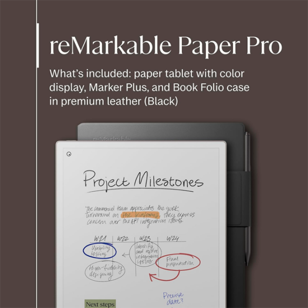 Графический планшет reMarkable Paper Pro Bundle Черный ,  photo 2
