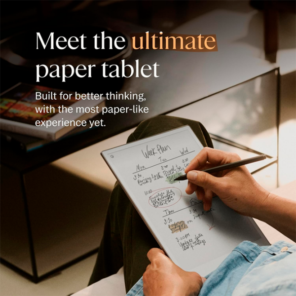 Графический планшет reMarkable Paper Pro Bundle Черный ,  photo 3