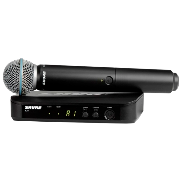 Микрофон Shure BLX24/B58 H8E Черный  photo 4