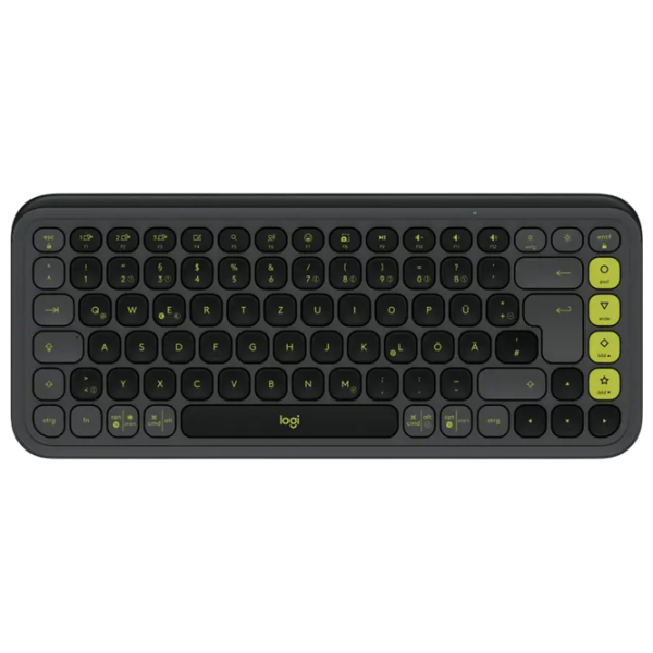 Клавиатура Logitech POP Icon Keys Графит Для дома и офиса, Беспроводные photo 1