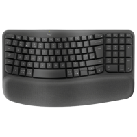 Клавиатура Logitech Wave Keys Business Графит Для дома и офиса, Беспроводные